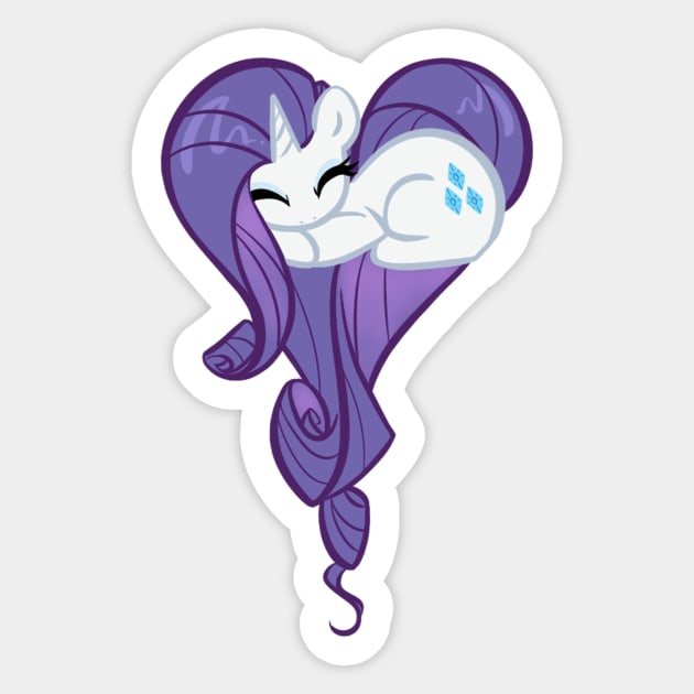 Heart Of Rarity Sticker by BambooDog